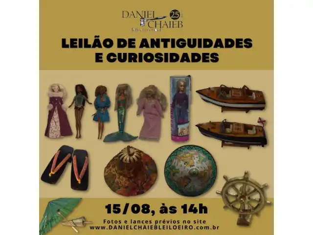 LEILÃO DE CURIOSADES E OPORTUNIDADES