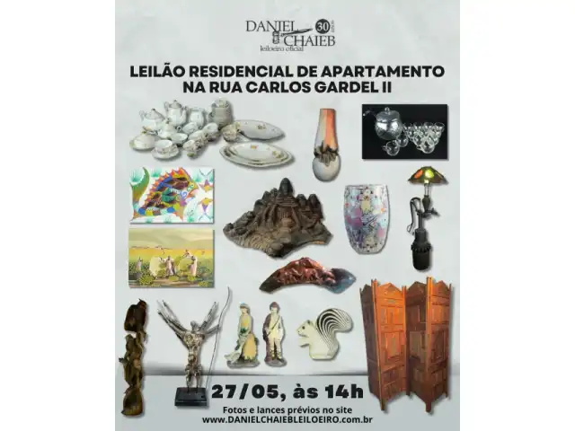 Leilão residencial de apartamento na rua Carlos Gardel II