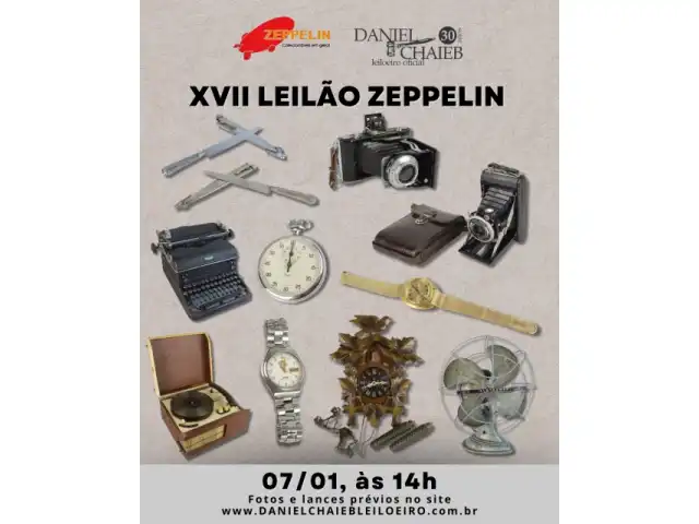 XVII LEILÃO ZEPPELIN