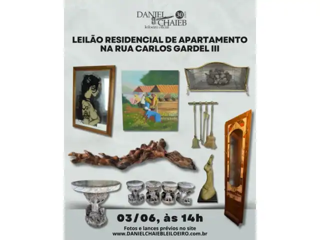 Leilão residencial de apartamento na rua Carlos Gardel III