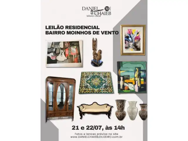 LEILÃO RESIDENCIAL BAIRRO MOINHOS DE VENTO