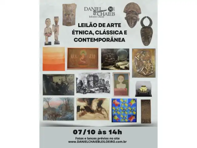 Leilão de Arte Étnica, Clássica e Contemporânea