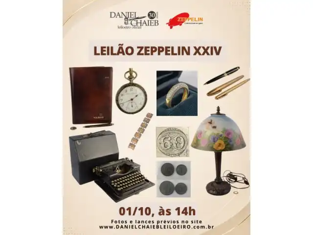 LEILÃO ZEPPELIN XXIV