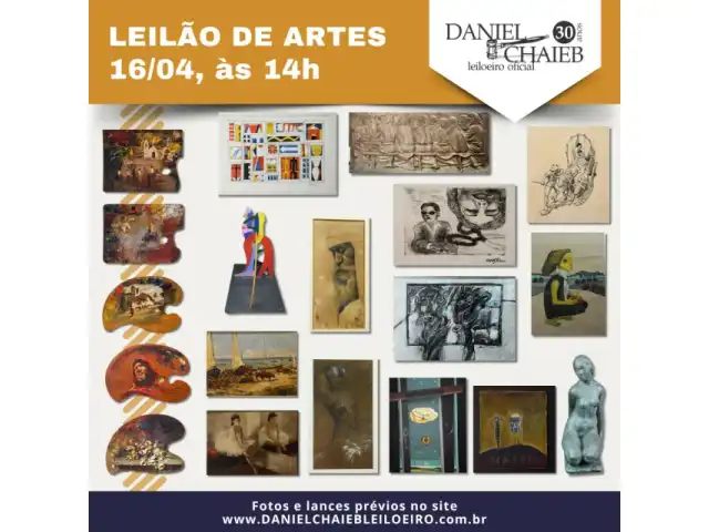 LEILÃO DE ARTES