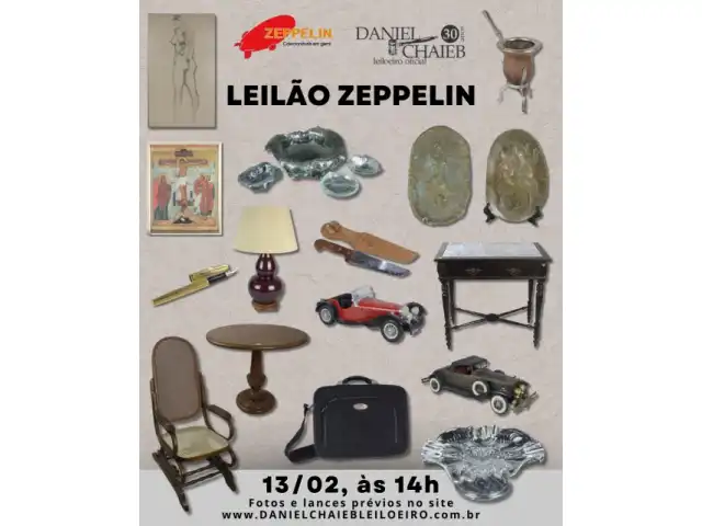 LEILÃO ZEPPELIN