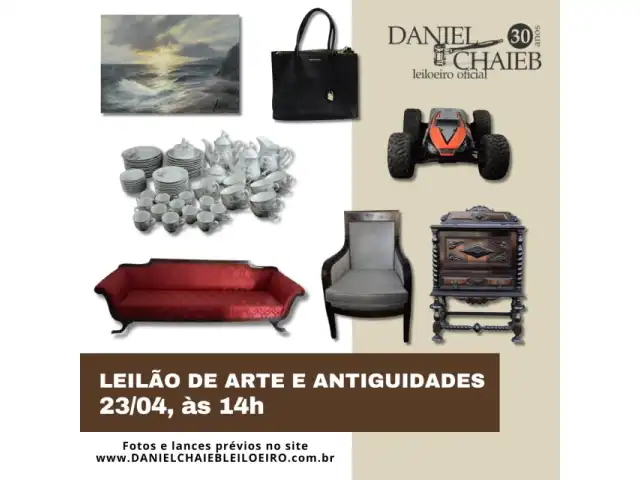 LEILÃO DE ARTE E ANTIGUIDADES