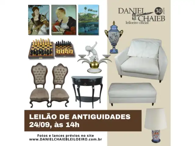 LEILÃO DE ARTE E ANTIGUIDADES