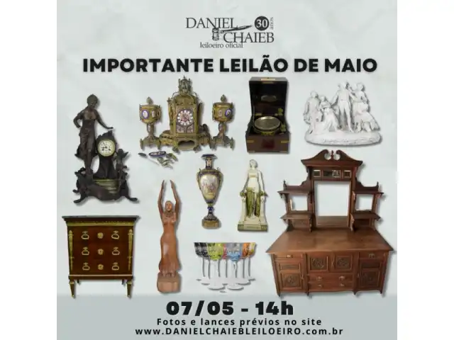 IMPORTANTE LEILÃO DE MAIO