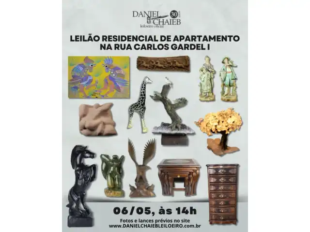 Leilão residencial de apartamento na rua Carlos Gardel I