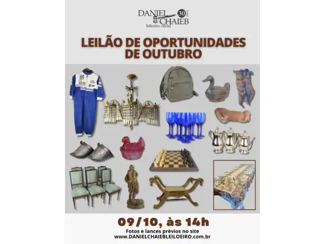 LEILÃO DE OPORTUNIDADES DE OUTUBRO
