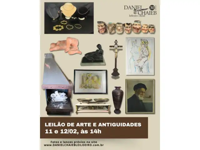 LEILÃO DE ARTE E ANTIGUIDADES