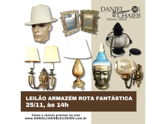 LEILÃO ARMAZÉM ROTA FANTÁSTICA