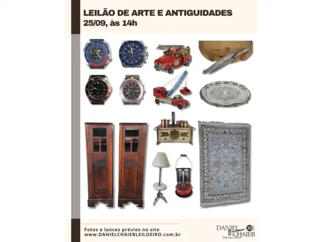 LEILÃO DE ARTE E ANTIGUIDADES