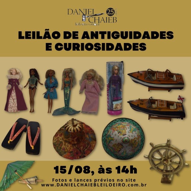 LEILÃO DE CURIOSADES E OPORTUNIDADES